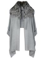 Valentino Oversized Stole - Grey