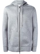 Helmut Lang Zipped Hoodie, Men's, Size: Large, Grey, Modal