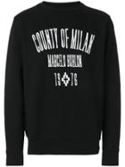 Marcelo Burlon County Of Milan Jak Crewneck Sweatshirt - Black