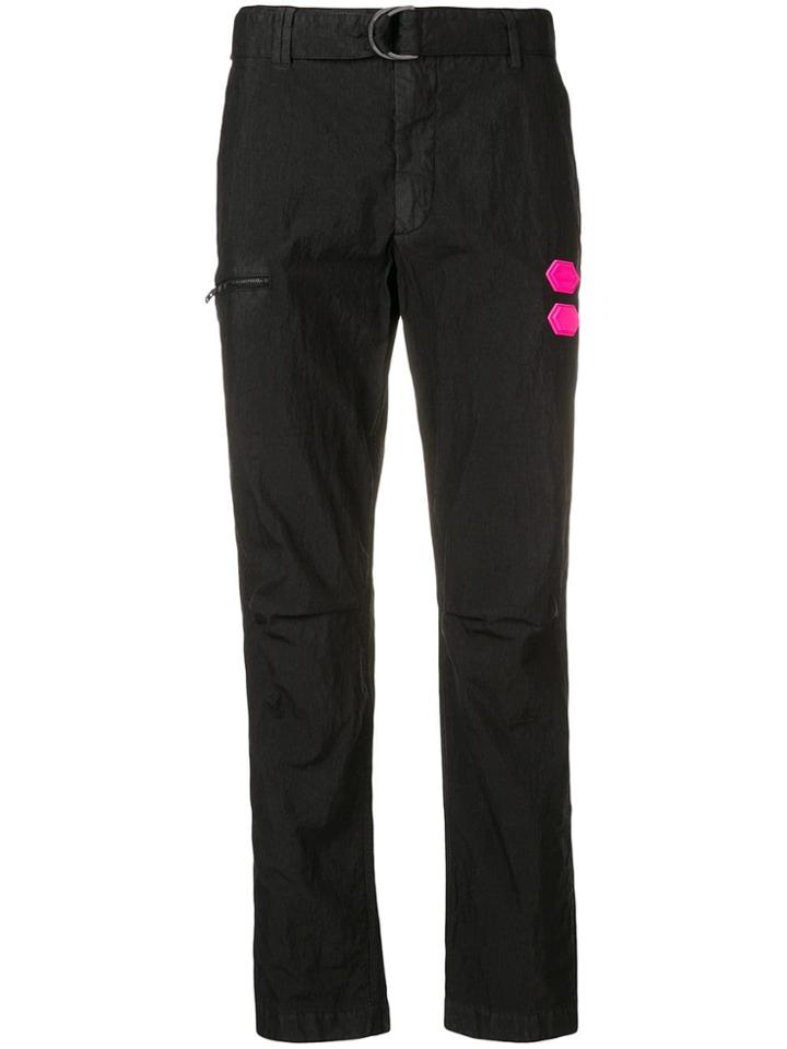 Off-white D-ring Belt Trousers - Black