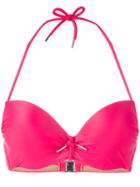Marlies Dekkers - Musubi Push Up Bikini Top - Women - Nylon/polyester/spandex/elastane - 75d, Pink/purple, Nylon/polyester/spandex/elastane