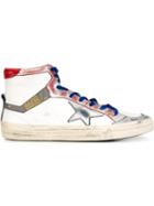 Golden Goose Deluxe Brand 2.12 Hi-top Sneakers, Men's, Size: 41, White, Rubber/leather/cotton