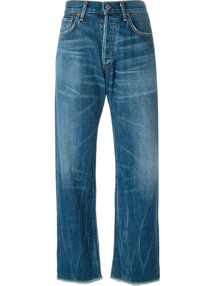 Citizens Of Humanity Bootcut Jeans, Women's, Size: 28, Blue, Cotton/rayon