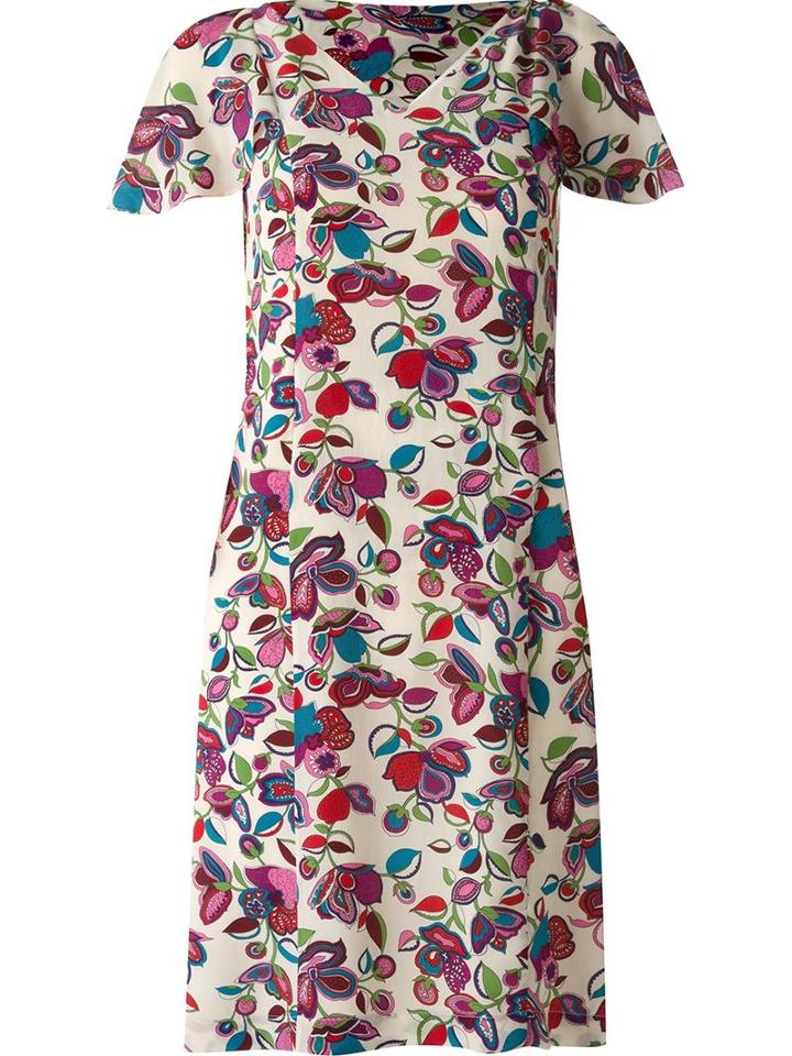 Reinaldo Lourenço Floral Shift Dress