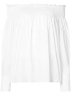 Yigal Azrouel Off The Shoulder Blouse - White