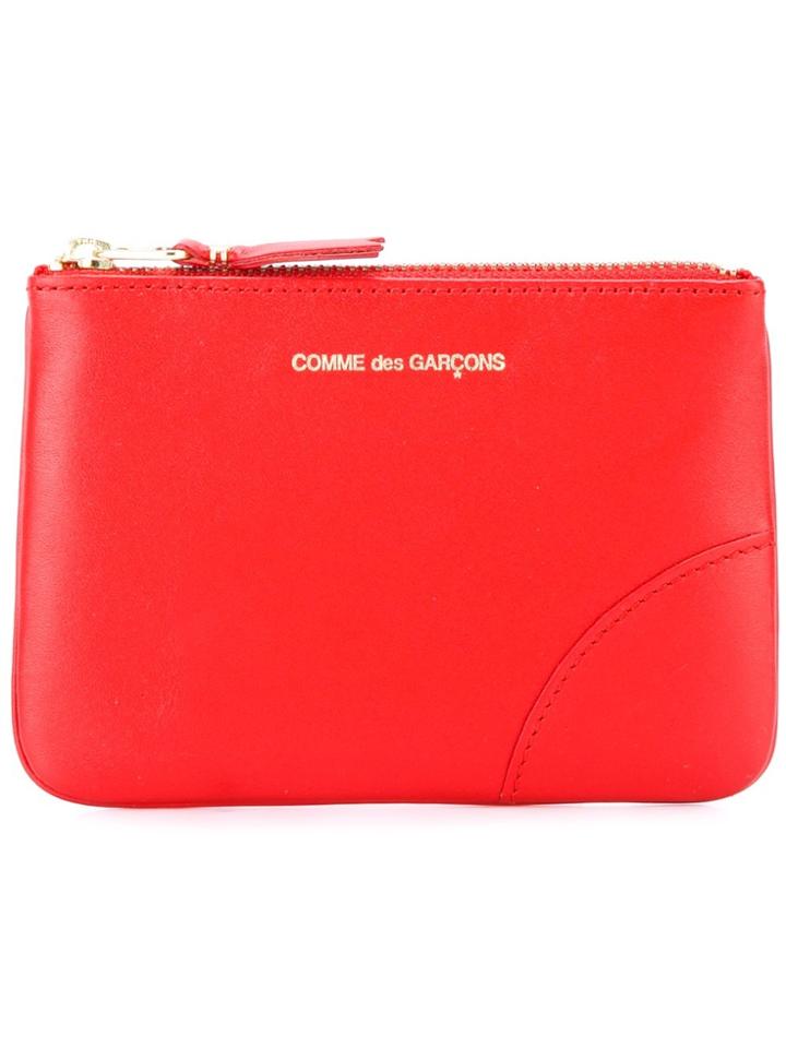 Comme Des Garçons Wallet Colour Plain Coin Purse - Yellow & Orange
