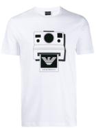 Emporio Armani Contrast Logo T-shirt - White