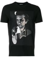 Neil Barrett Ali De Niro Print T-shirt - Black