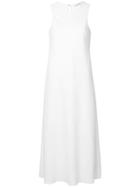 Tibi Flared Midi Dress - White