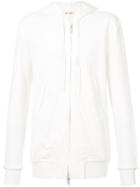Damir Doma - Zipped Hoodie - Men - Cotton - S, White, Cotton