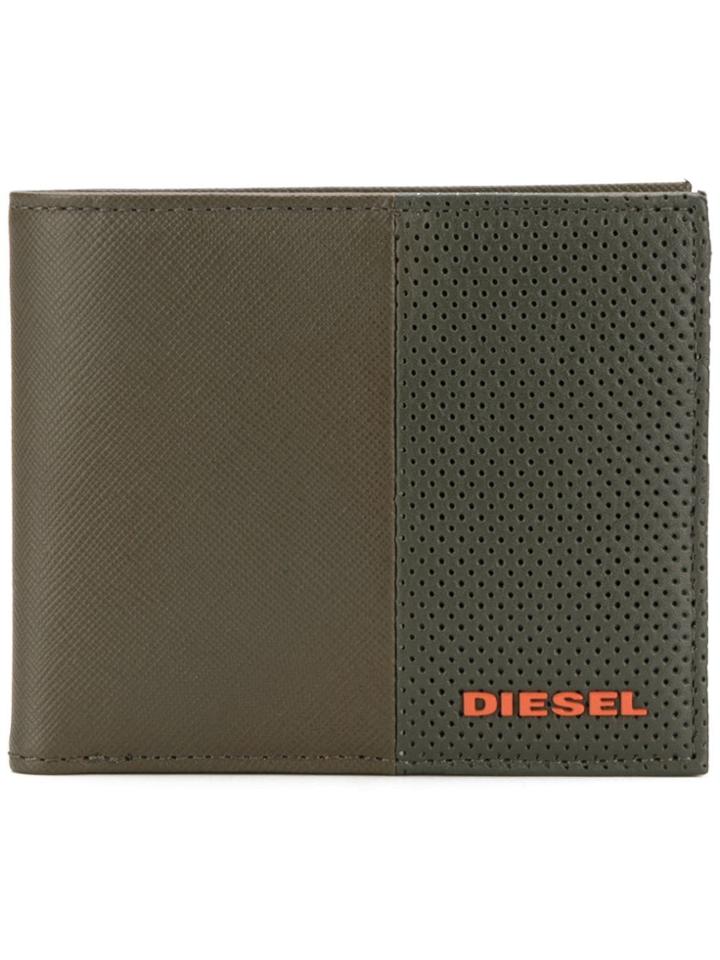 Diesel Billfold Wallet - Green