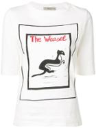 Holland & Holland The Weasel Print T-shirt - White