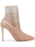 Casadei Blade Boots - Neutrals