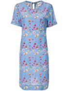 Aybi Floral Print Dress - Blue