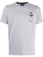Logo T-shirt - Men - Organic Cotton - Xxl, Grey, Organic Cotton, Ps By Paul Smith