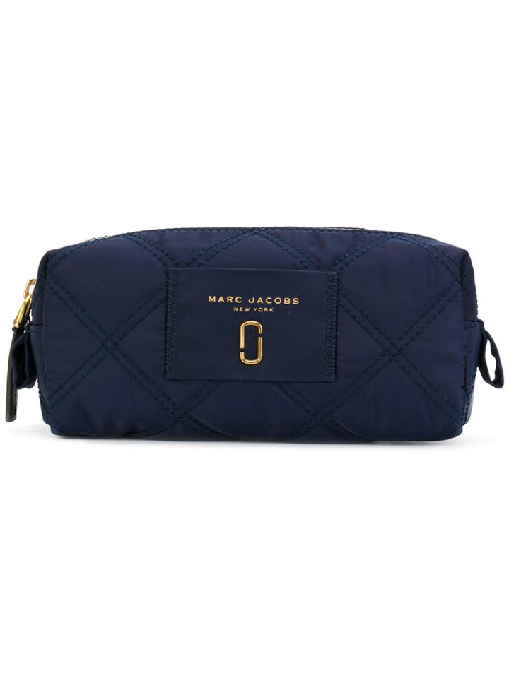 Marc Jacobs Quilted Make Up Bag - Blue