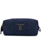 Marc Jacobs Quilted Make Up Bag - Blue