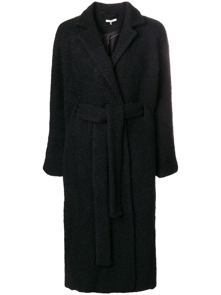 Ganni Long Sleeved Trench - Black