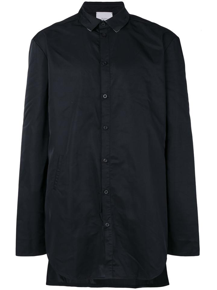 Lost & Found Rooms Straight Sleeve Shirt - Black