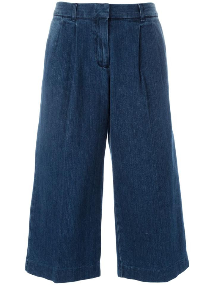 Michael Michael Kors Denim Culottes - Blue