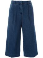 Michael Michael Kors Denim Culottes - Blue