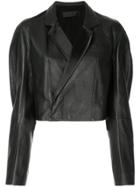 Haider Ackermann Cropped Jacket - Black
