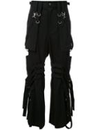 G.v.g.v. 'raver' Trousers, Women's, Size: 36, Black, Polyester/polyurethane/wool