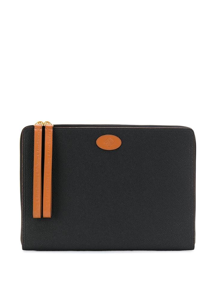 Acne Studios & Mulberry Tech Zip-around Case - Black