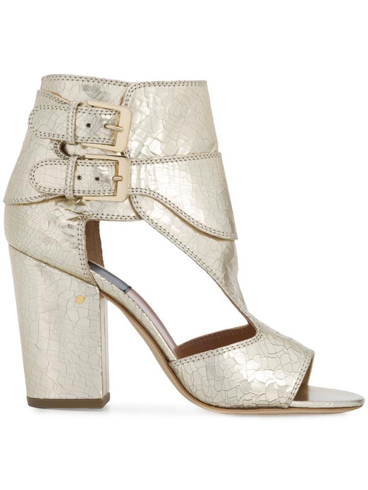 Laurence Dacade Rush Buckled Sandals - Metallic