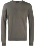 Roberto Collina Long Sleeved Sweatshirt - Grey