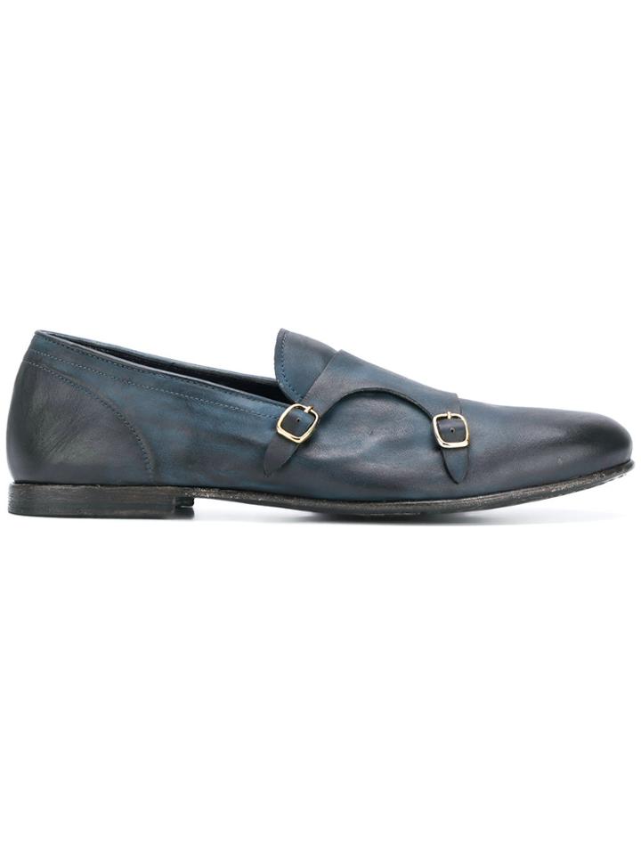 Leqarant Classic Monk Shoes - Blue
