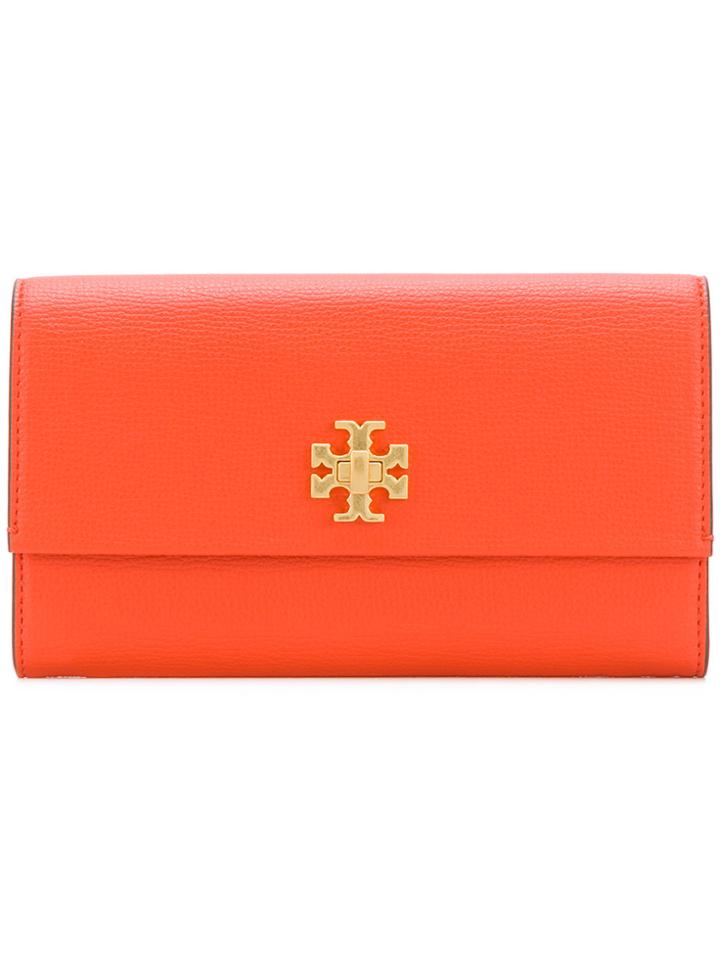 Tory Burch Kira Envelope Continental Wallet - Yellow & Orange
