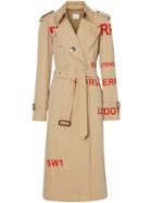 Burberry Horseferry Print Trench Coat - Neutrals