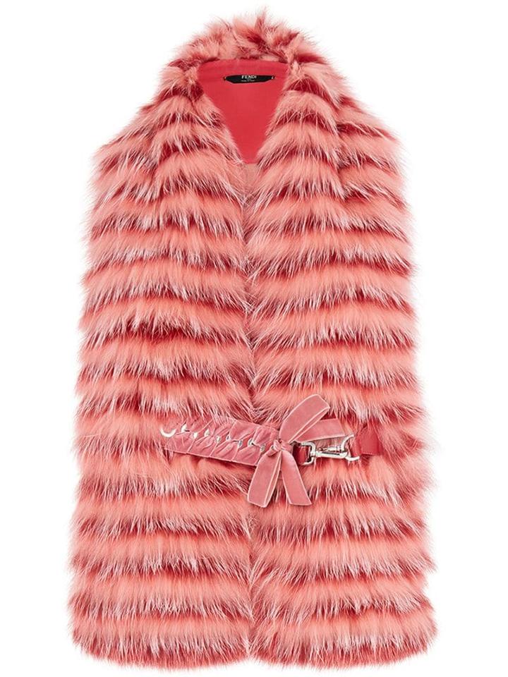 Fendi Buckle Fastening Collar - Pink