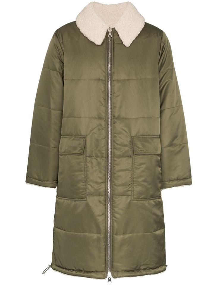 Stand Bradley Reversible Mid-length Coat - Green