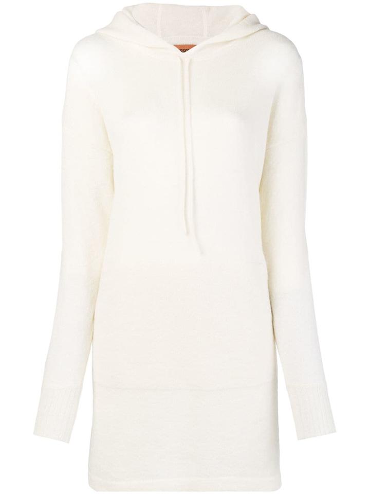 Missoni Oversized Back Logo Sweater - White