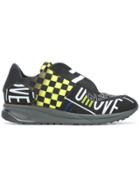 Maison Margiela Printed Concealed Vamp Sneakers - Black