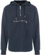Eleventy Zip Hoodie - Blue