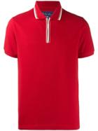 Loro Piana Zipped Polo Shirt - Red