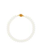 Kenzo Vintage Faux Pearls Chainmail Choker - White