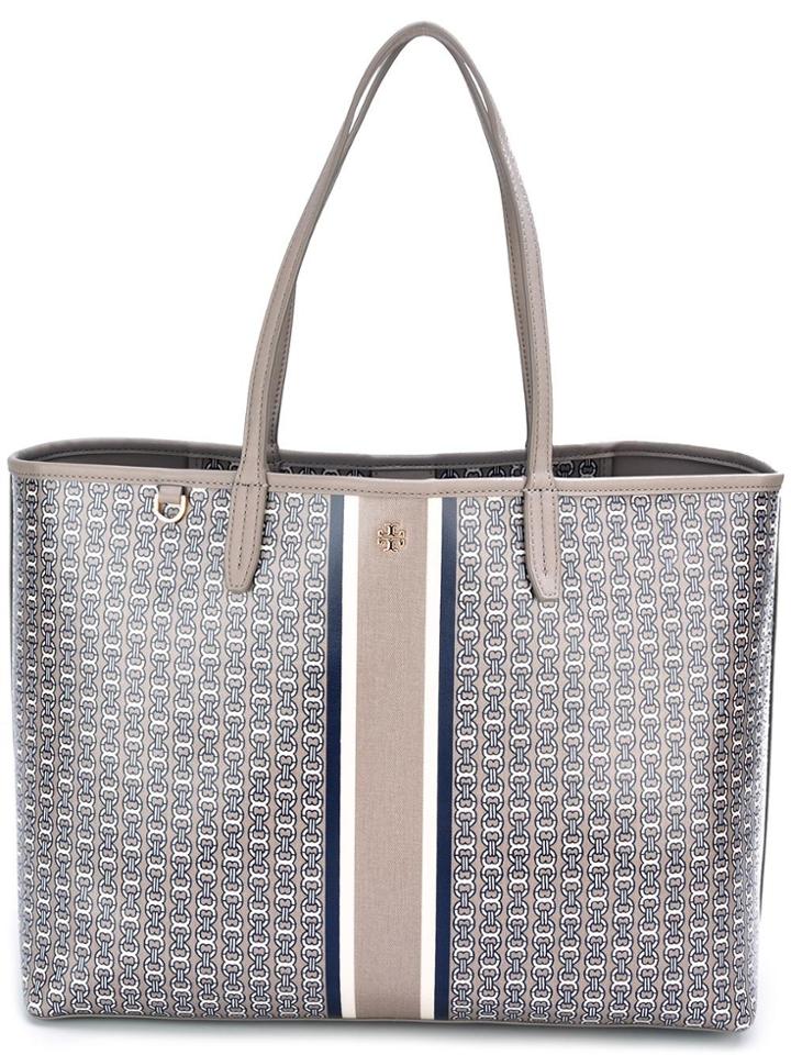 Tory Burch Chain Print Tote - Nude & Neutrals