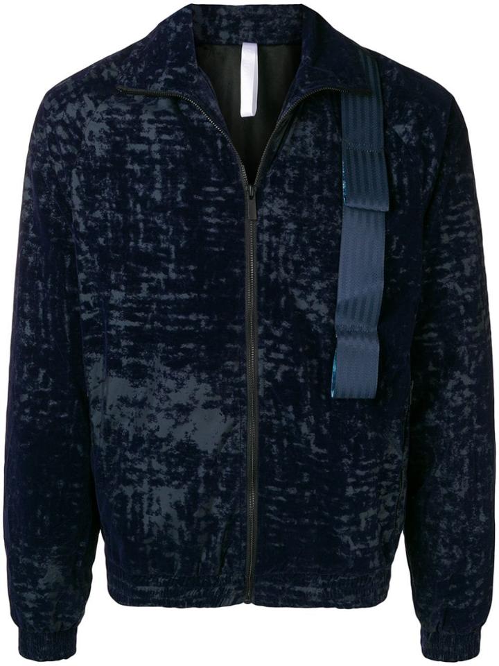 Cottweiler Patterned Lightweight Jacket - Blue