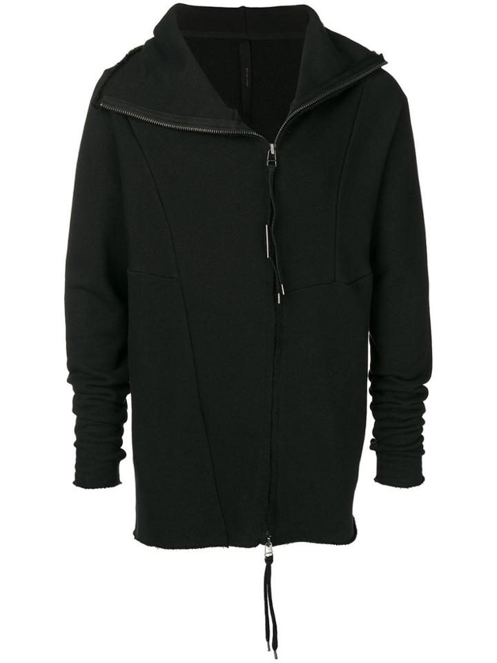 Army Of Me Deconstructed Zip-up Hoodie - Black
