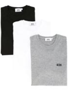 Gcds - Short Sleeved T-shirt - Men - Cotton - L, White, Cotton