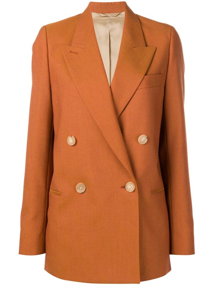 Acne Studios Double-breasted Suit Jacket - Orange