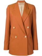 Acne Studios Double-breasted Suit Jacket - Orange