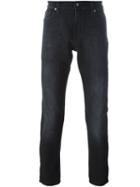 7 For All Mankind 'ronnie' Skinny Jeans, Men's, Size: 33, Black, Cotton/polyester/spandex/elastane