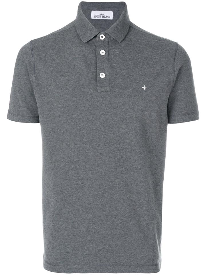 Stone Island Stretch Polo Shirt - Grey