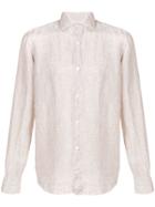 Eleventy Straight-fit Shirt - Neutrals