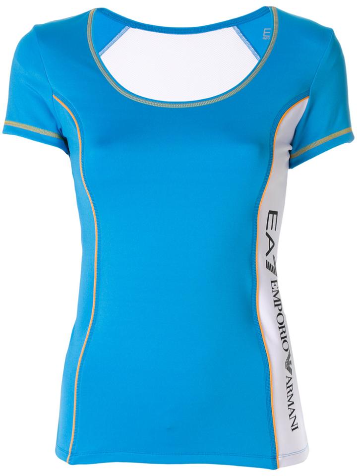 Ea7 Emporio Armani Short-sleeve T-shirt - Blue